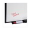 Universal 24 in. x 18 in. Design Series Deluxe Dry Erase Board - White Surface, Black Anodized Aluminum Frame
